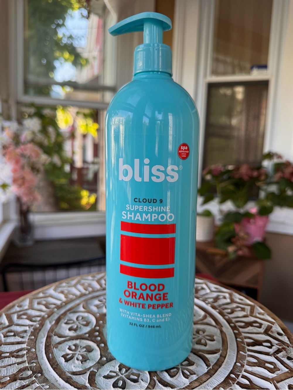 Bliss Cloud 9 Supershine Shampoo Blood Orange & White Pepper 32 oz New